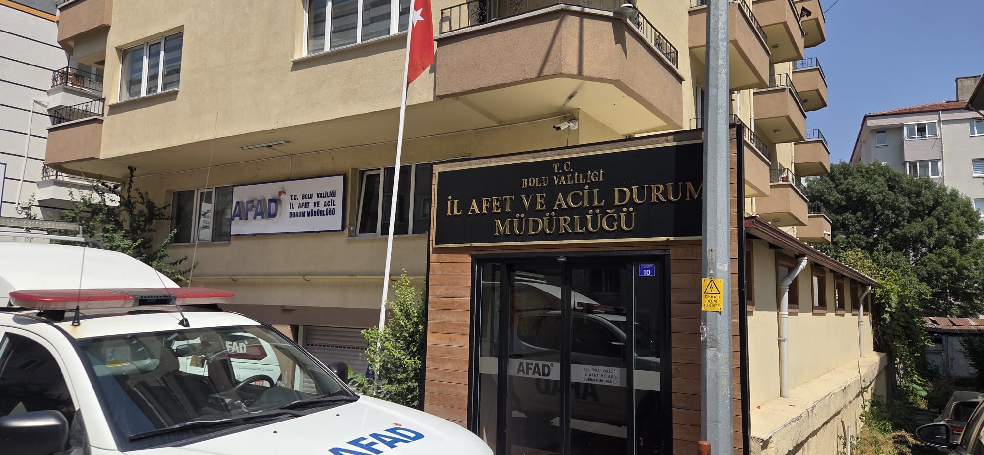 Bolu İl Afet ve  Acil Durum Müdürlüğü