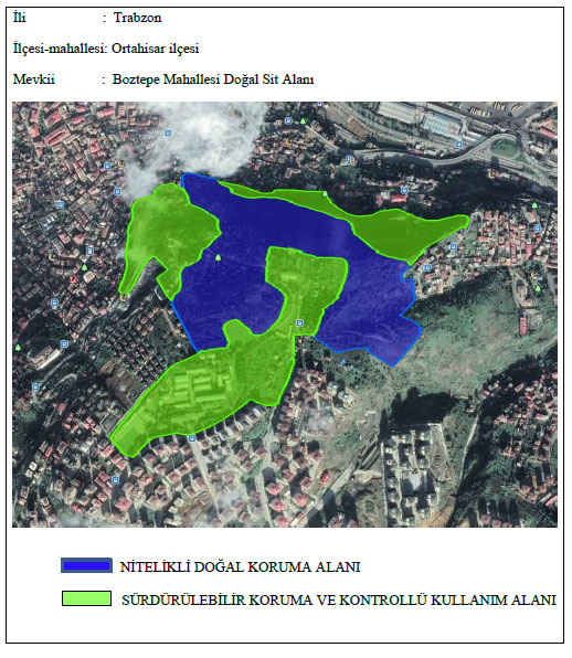 Boztepe Mahallesi Doğal Sit Alanı