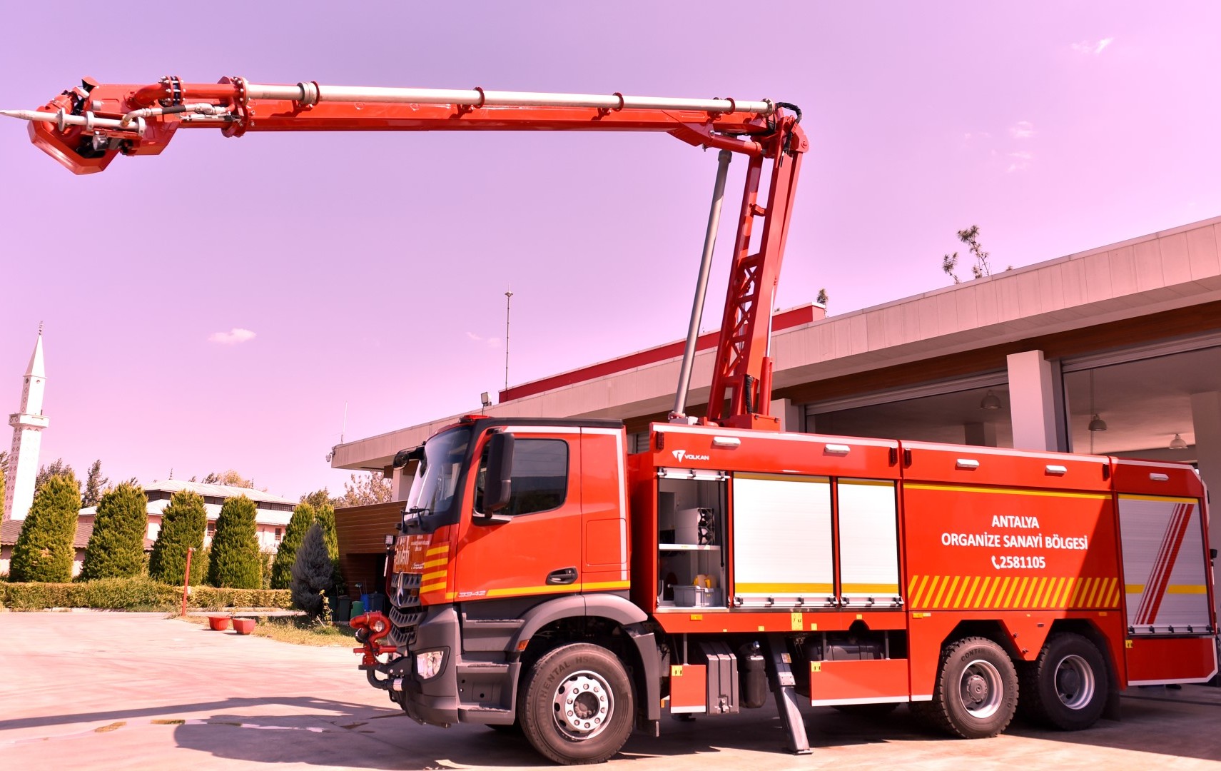 AOSB İtfaiye Hizmet Binası