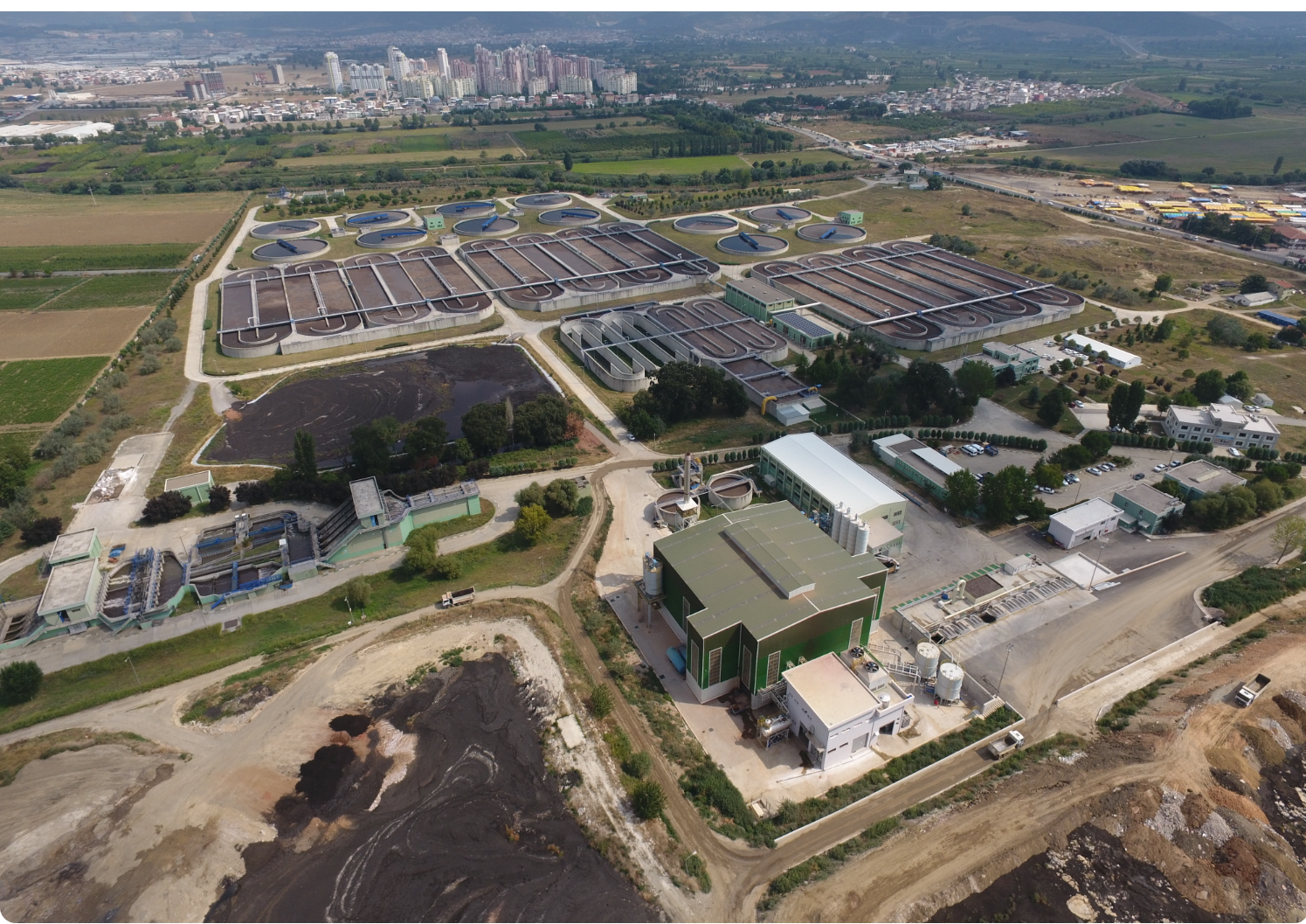 Büyükşehir Belediyesi Doğu Atıksu Arıtma Tesisleri