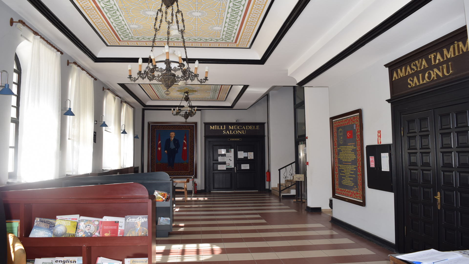 Amasya İl Halk Kütüphanesi ve Saraydüzü Kışlası Milli Mücadele Müzesi