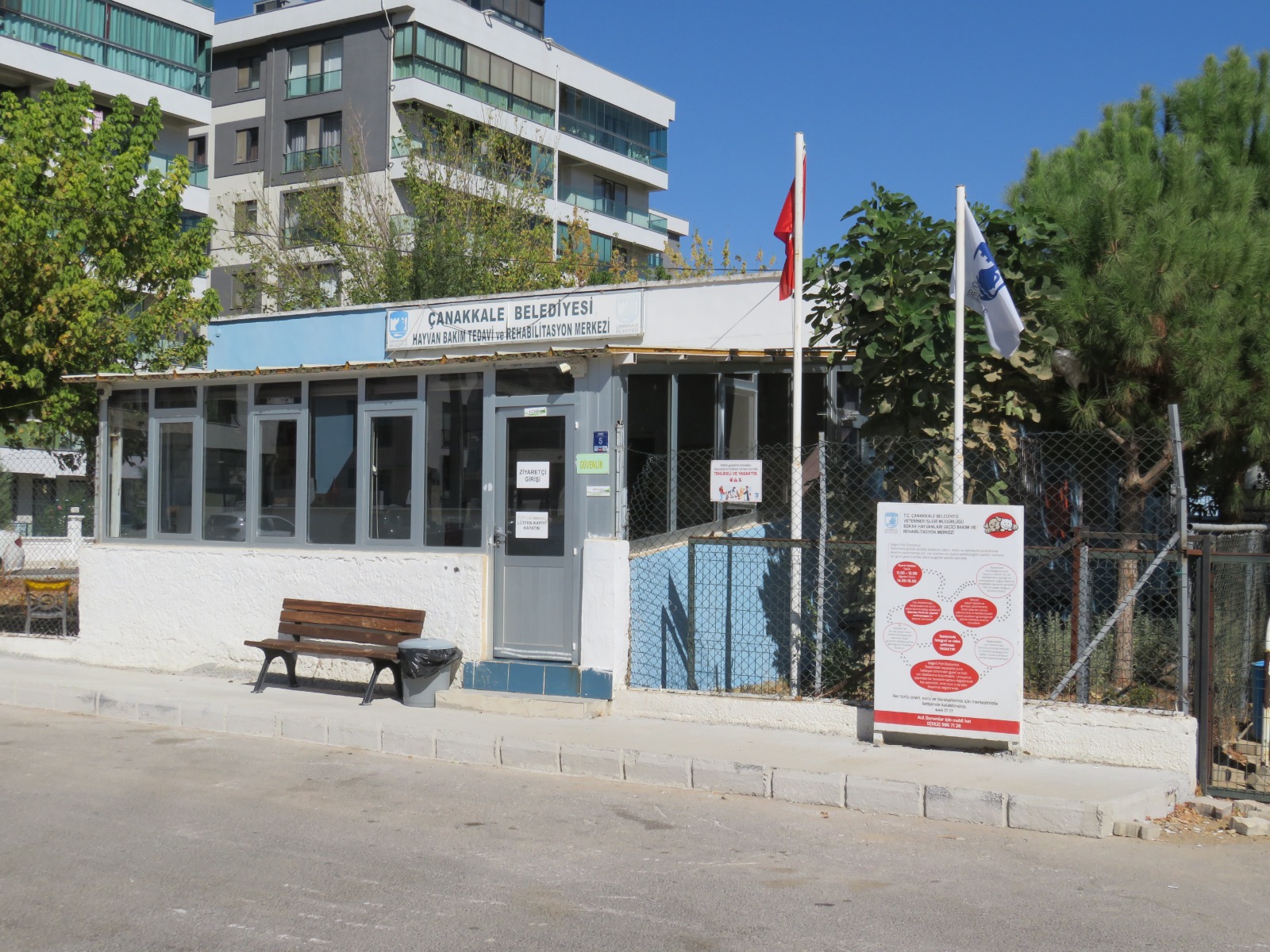 Çanakkale Belediyesi Sokak Hayvanları Geçici Tedavi ve Rehabilitasyon Merkezi