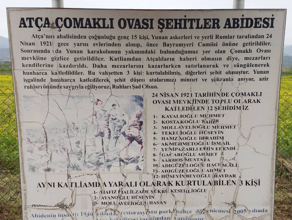 Atça Çomaklı Şehitlik Anıtı