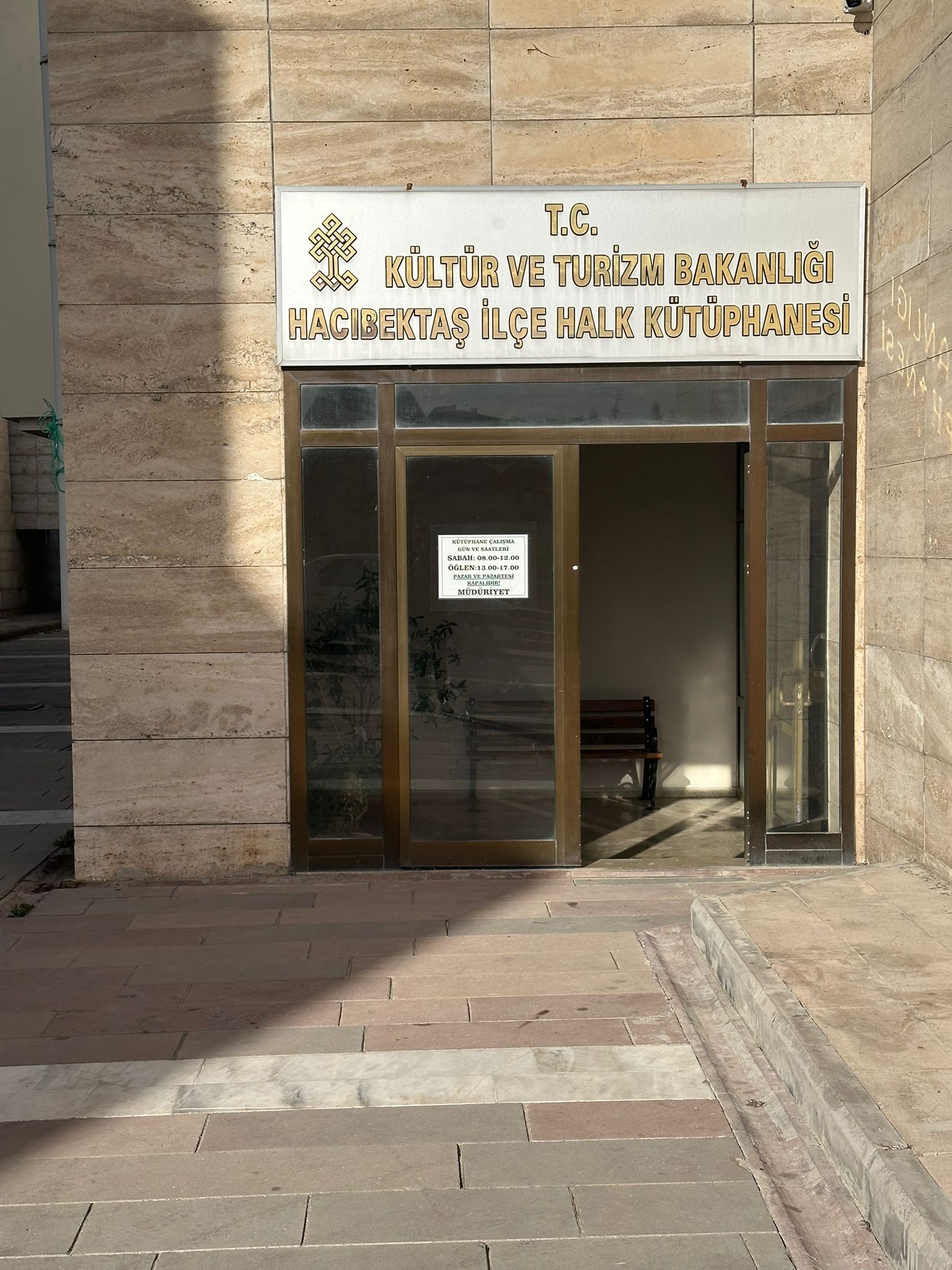 Hacıbektaş İlçe Halk Kütüphanesi Müdürlüğü