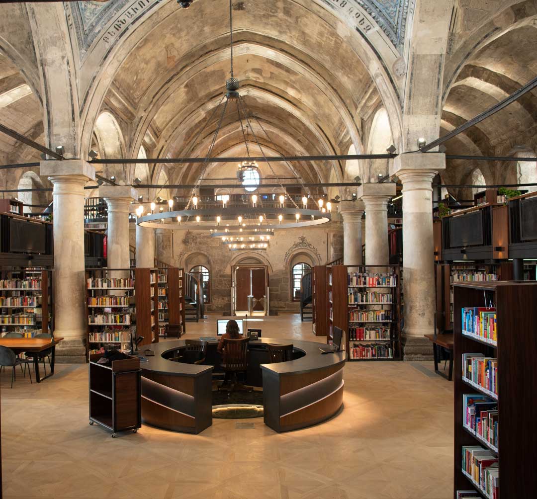 Kayseri Şehir Kütüphanesi (Meryem Ana Kilisesi)