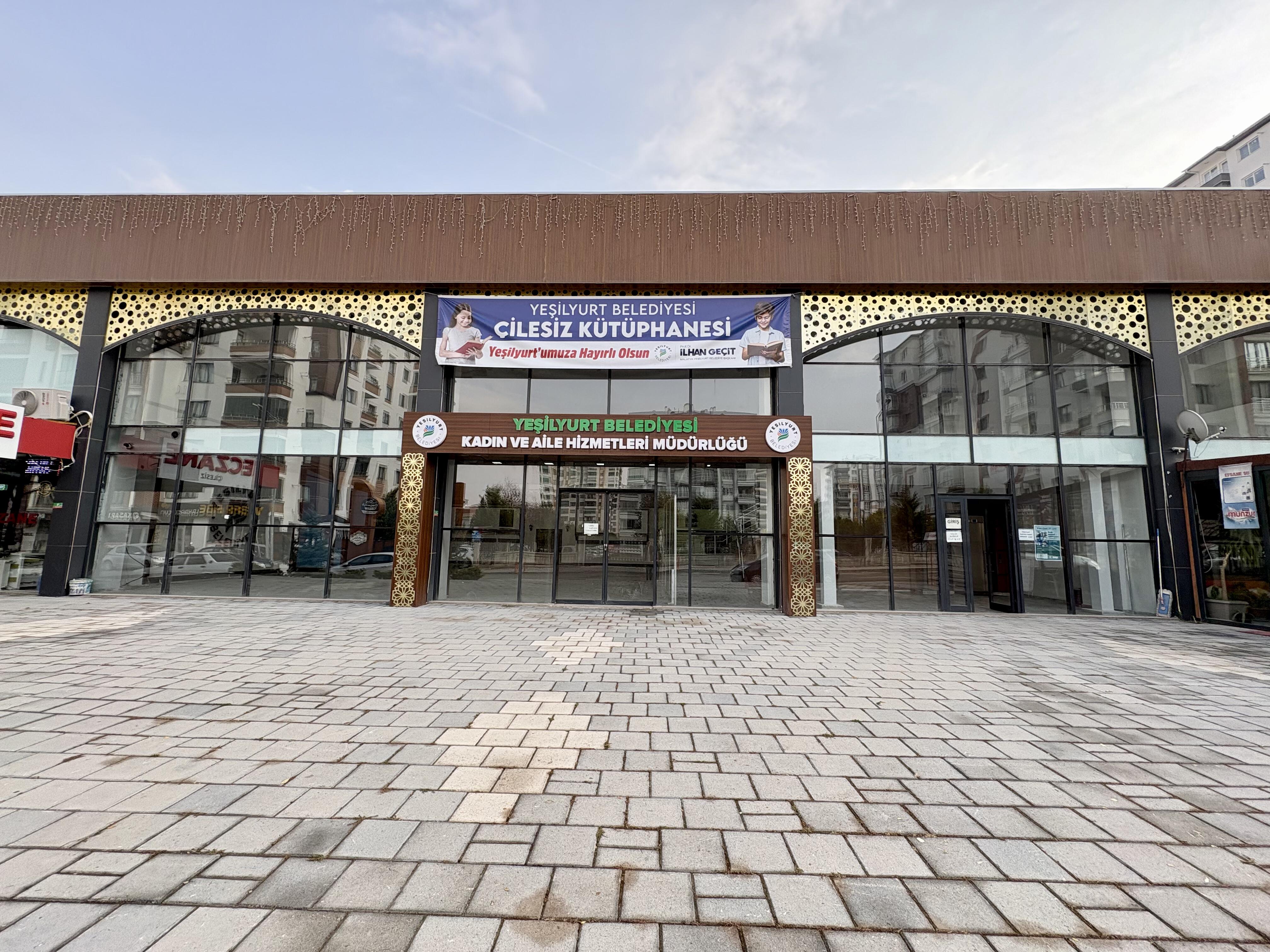 Yeşilyurt Belediyesi Çilesiz Kütüphanesi