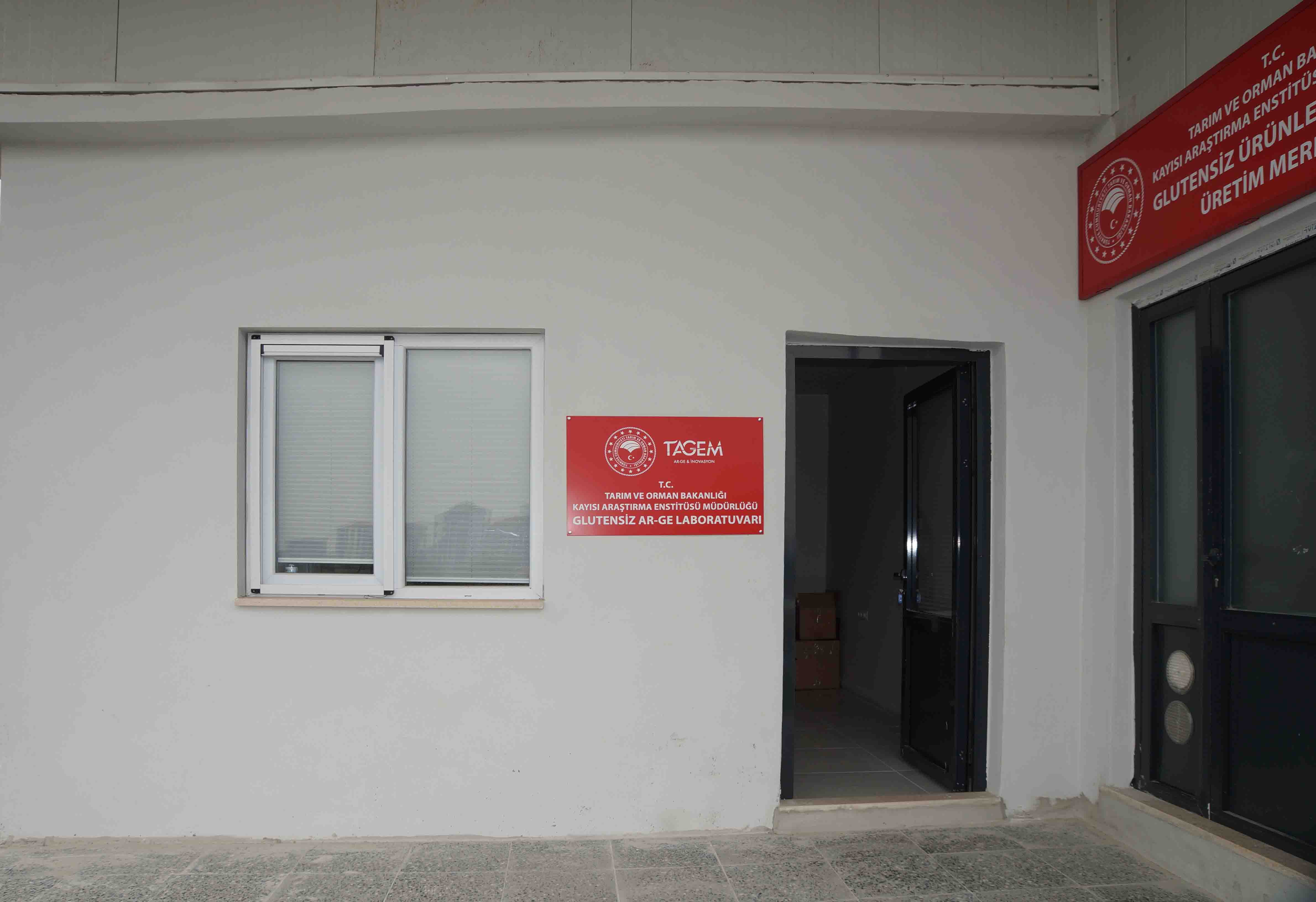 Kayısı Araştırma Enstitüsü Glutensiz AR-GE Laboratuvarı