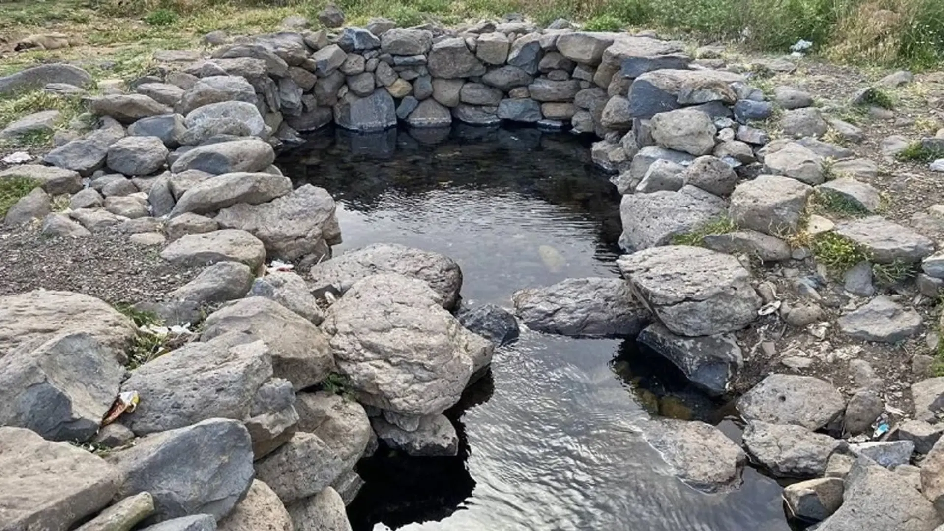 Leblebitaş doğal akvaryum