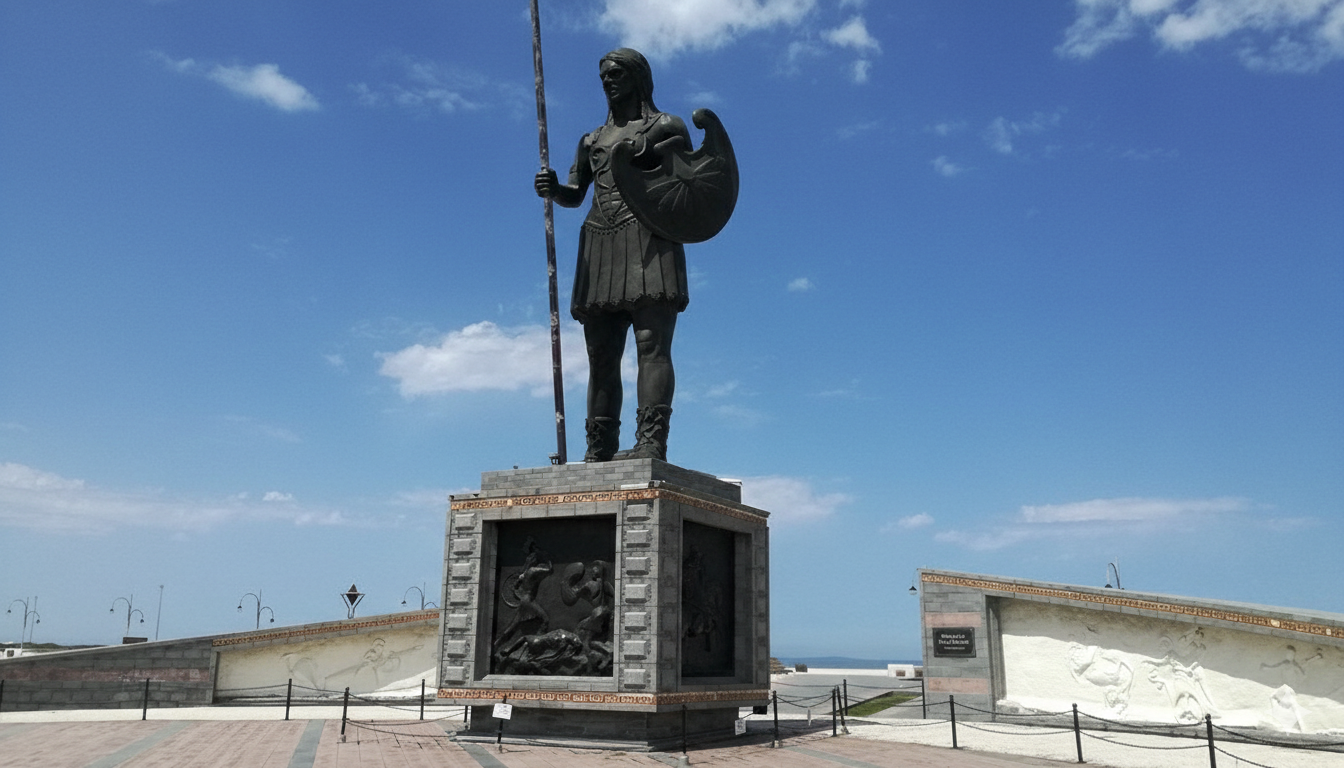 Amazon Kadın Heykeli