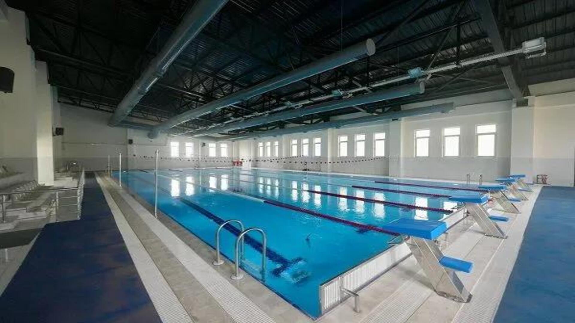 Diyarbakır Dicle Üniversitesi Kapalı Yarı Olimpik Havuzu